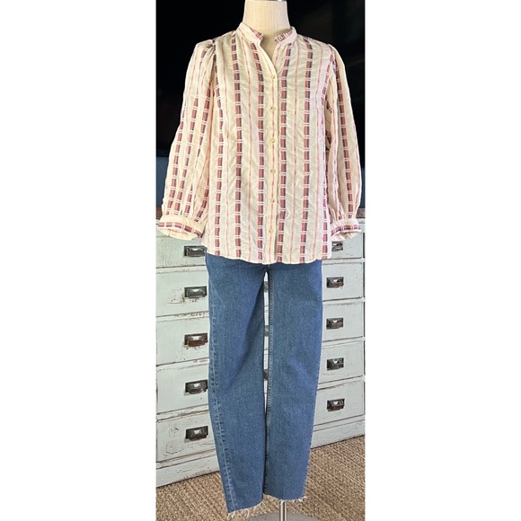 Redone Re/Done 90’s High Rise Ankle Crop Jeans 26 - Picture 6 of 14